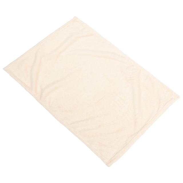 KAKOWELY Cobija Beige De Coral Fleece Para Mascotas Con Para Sofá Y Camas En Casa