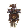 thumbnail image 1 of Cuckoo Clock Four Leaves, feeding Birds, Nest, 1 of 1