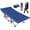 Red Cot Blue/Gray Pad, variant on PNKKODW 32" Xxl Folding Camping Cot for Adults w/Mattress, Portable Sleeping Bed with Carry Bag for Home, Camping, Travel, 500lbs 1200D Oxford Blue Cot Blue/Gray Pad