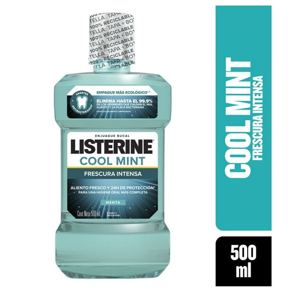 Enjuague bucal Listerine Cool Mint menta 500 ml