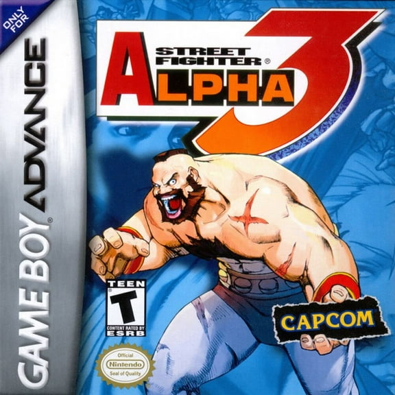 GBA Games: Street Fighter Alpha 3 Cartridges Only, US Version
