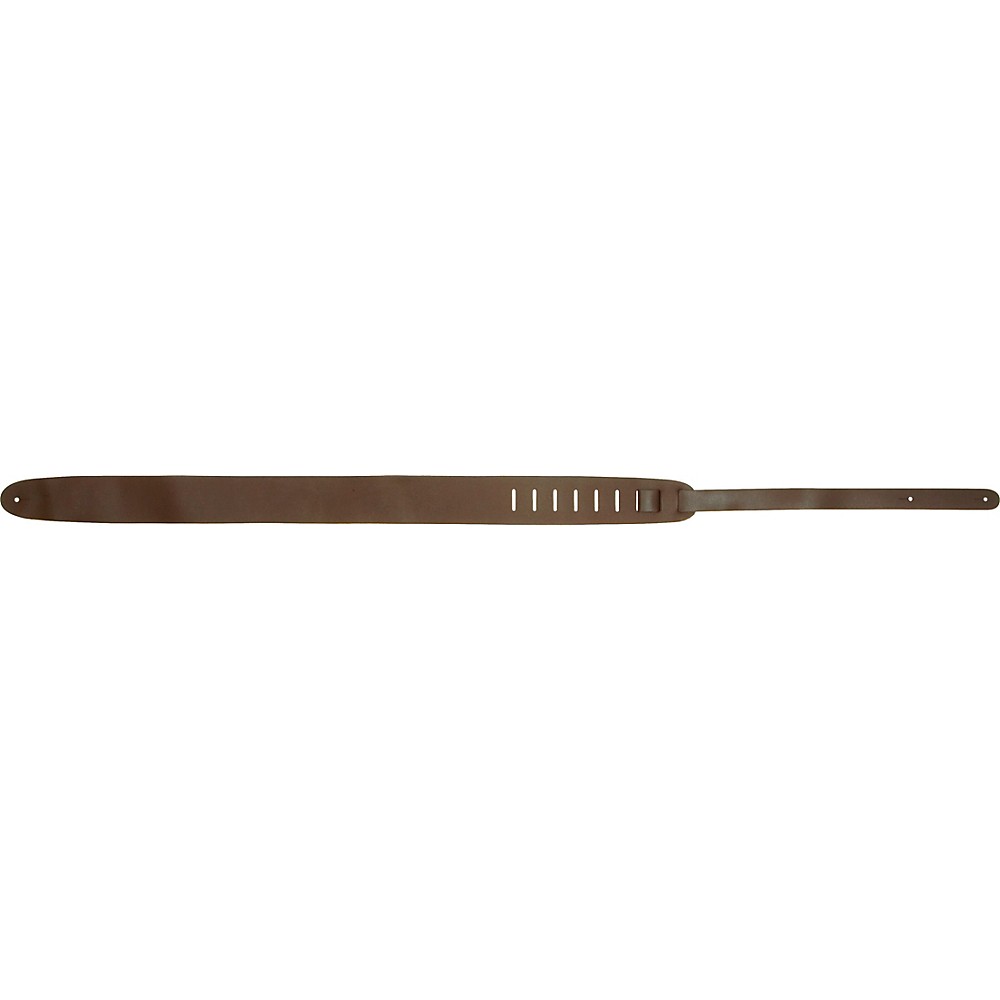 D'Addario Basic Classic Leather Guitar Strap, Brown