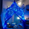thumbnail image 4 of Guirnalda de luces LED Ineximun de 7 pies, 20 LED azules, impermeables, 4 of 7