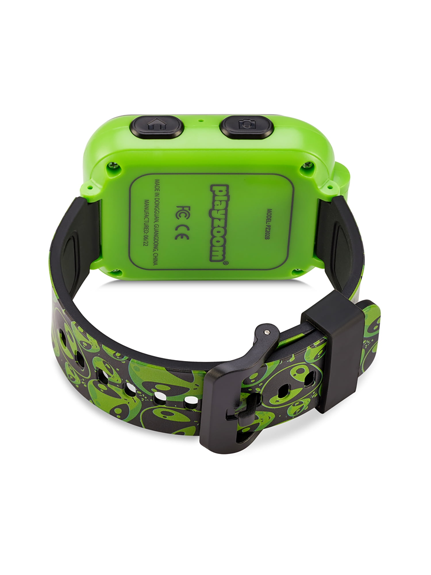 PlayZoom 2 Kids Boys Black/Green Alien Smartwatch & Earbuds Set