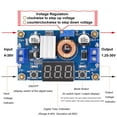 thumbnail image 4 of [2 Pack] DC-DC 5A Buck Converter 4-38V to 1.25-36V Step-Down Voltage Regulator High Power Module with LED Display, 4 of 7