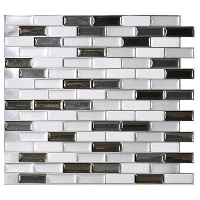 Tile Smart Tiles Murano Metallik Peel & Stick 26 x 23 cm, 4 unidades
