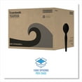 thumbnail image 4 of Boardwalk Heavyweight Polystyrene Cutlery, Teaspoon, Black, 1000/Carton, 4 of 6