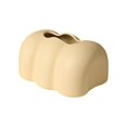 thumbnail image 1 of GUOOL Shaped Tissue Box Holder Napkin Dispenser Facial Tissue Holder Storage Dispenser Yellow, 1 of 9