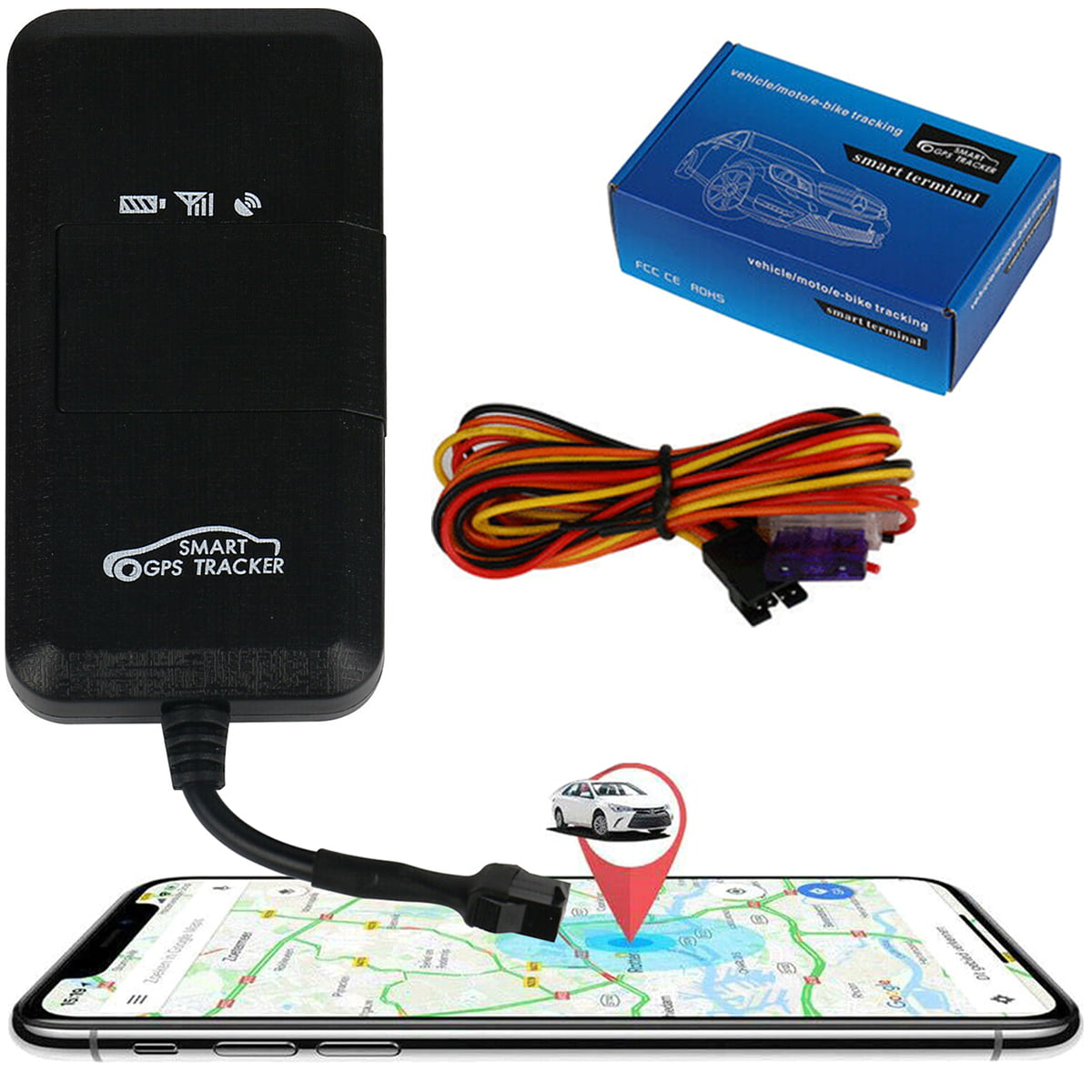 Creyente estudiante universitario Aclarar 4G LTE GPS Tracking Device,Real-Time GPS Anti Theft Alarm Tracker Vehicle  Movement Overspeed Tracking Accurate GPS Locator for Vehicle Cars -  Walmart.com