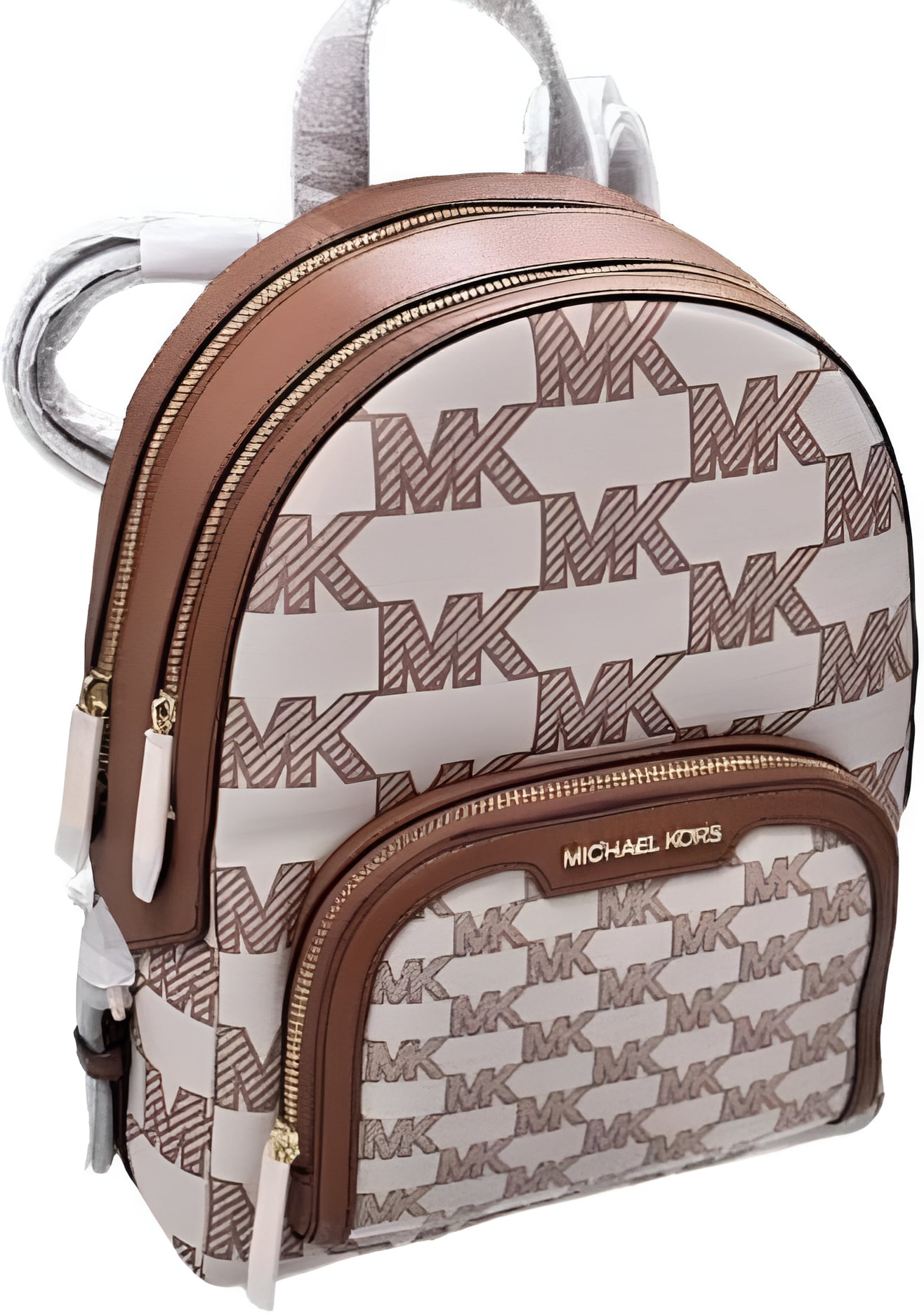 Michael Kors Signature Canvas & Leather Jaycee Medium Michael Kors Signature Canvas & Leather Jaycee Medium
