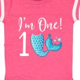 thumbnail image 4 of Inktastic 1st Birthday Mermaid Party Girls Baby Bodysuit, 4 of 5