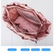 thumbnail image 5 of Bolsa de viaje para mujer, impermeable, de nailon, para esterilla de yoga, bolsa deportiva, paquete de equipaje (rosa), 5 of 6