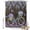 Brown, variant on Shower Curtain Purple Flowers Shower Curtains for Bathroom Decor, Waterproof Polyester Shower Curtain Set with Hooks, Small Stall Size 36" x 72" Bicycle Vintage Floral