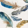 thumbnail image 2 of PI Galerie 26x26 Black Ornate Wood Framed with Double Matting Museum Art Print Titled - Feather Weather I, 2 of 4