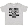 thumbnail image 3 of Inktastic North Dakota Awesome Since 1889 Boys or Girls Baby T-Shirt, 3 of 5