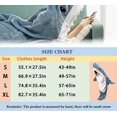 thumbnail image 3 of Yoda Costume Adult Onesie Pajamas Adult Wearable Blanket Shark Blanket Shark Hoodie Onesie Large Hoodie (Green), 3 of 7