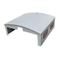thumbnail image 3 of Bunblic Airfield Hangar Kit Accessories Plane Parking Model W Door High Performance Multifunctional Compatible Sturdy for 1:72 Scale Gray, 3 of 8