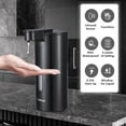 thumbnail image 5 of Automatic Soap Dispenser, Touchless Soap Dispenser, 3 Adjustable Volume Hand Free Soap Dispenser, Bathroom Soap Dispenser, Dish Soap Dispenser for Kitchen Bathroom, Liquid Soap Dispenser Black, 5 of 7