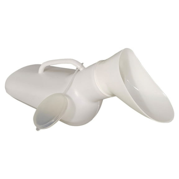 Soimiss Urinal Bottle Female Urinal Plastic 1 Piece White