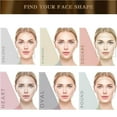 thumbnail image 1 of 12 Styles Eyebrow Stencil for Microblading Brow Shaping Template Eyebrow Design Shaper with Belt, 1 of 9