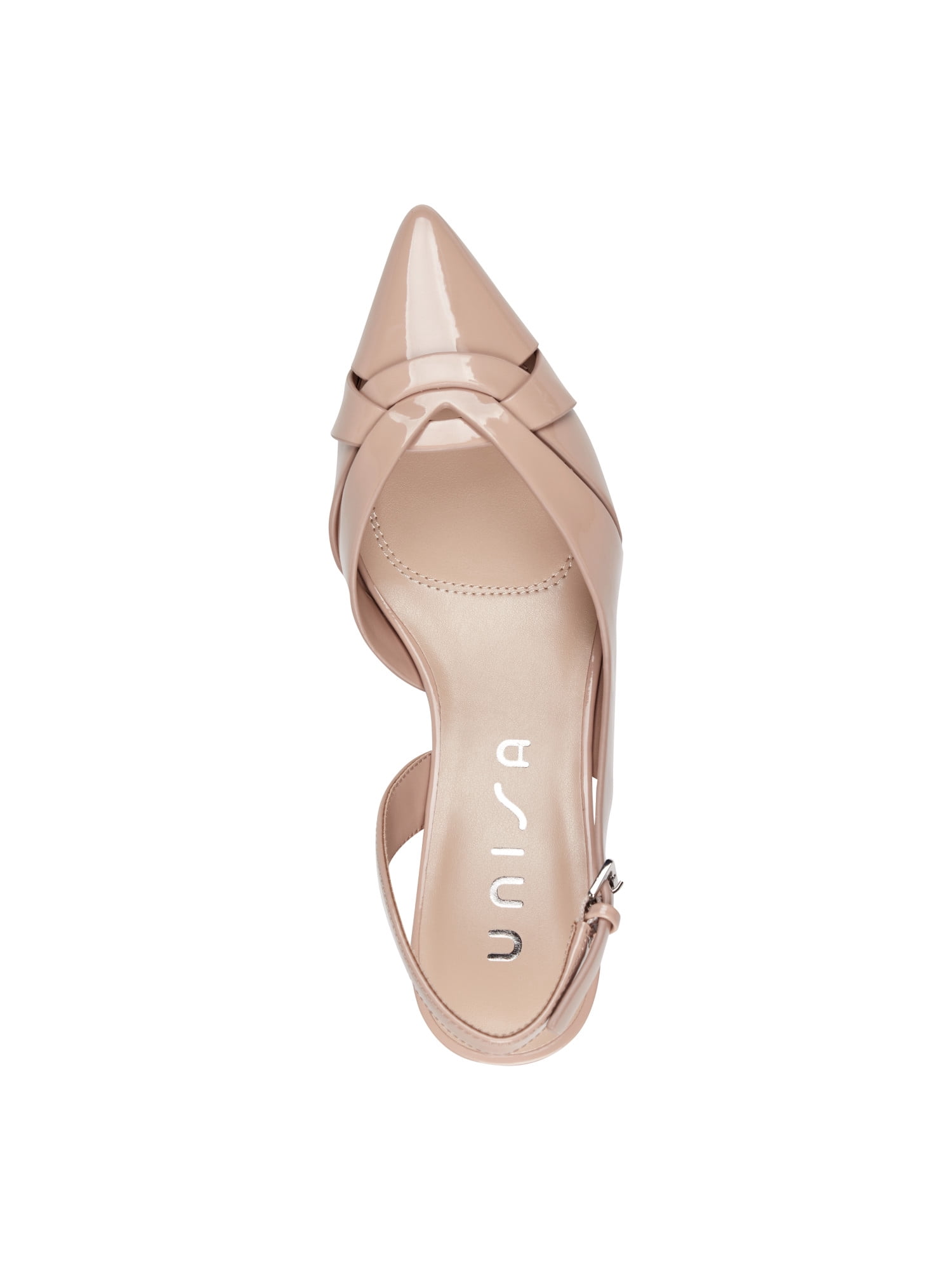 Unisa Women's Zanila Pointed Toe Slingback Kitten Heel