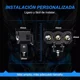 thumbnail image 3 of Par Faros Auxiliares Lupa Led Focos Luz 240w Para Coche Moto, 3 of 8