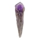 thumbnail image 2 of Racimo de de amatista , espécimen de punto de varita de cristal, varita de cristal de , racimo de amatista Hugo Racimo de amatista natural, 2 of 10