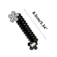 thumbnail image 3 of Fiudx Diadema con Diamantes de Imitación, Diseño Único de Línea Telefónica, Cuerda para El Cabello con Agarre Duradero, Elegante Accesorio para El Cabello, Ideal para Usar En La Piscina, Estilo de Mo, 3 of 4