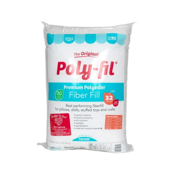 FAIRFIELD Poly-Fil® Fibre de Remplissage haut de gamme, 907g (32 oz)