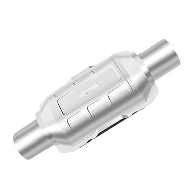 ledkingdomus 2PCS 2.5" Universal Catalytic Converter 83166 for Chevy Silverado 1500 GMC Ford