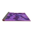 thumbnail image 2 of Ahgly Company Indoor Rectangle Abstract Purple Modern Area Rugs, 5' x 8', 2 of 4