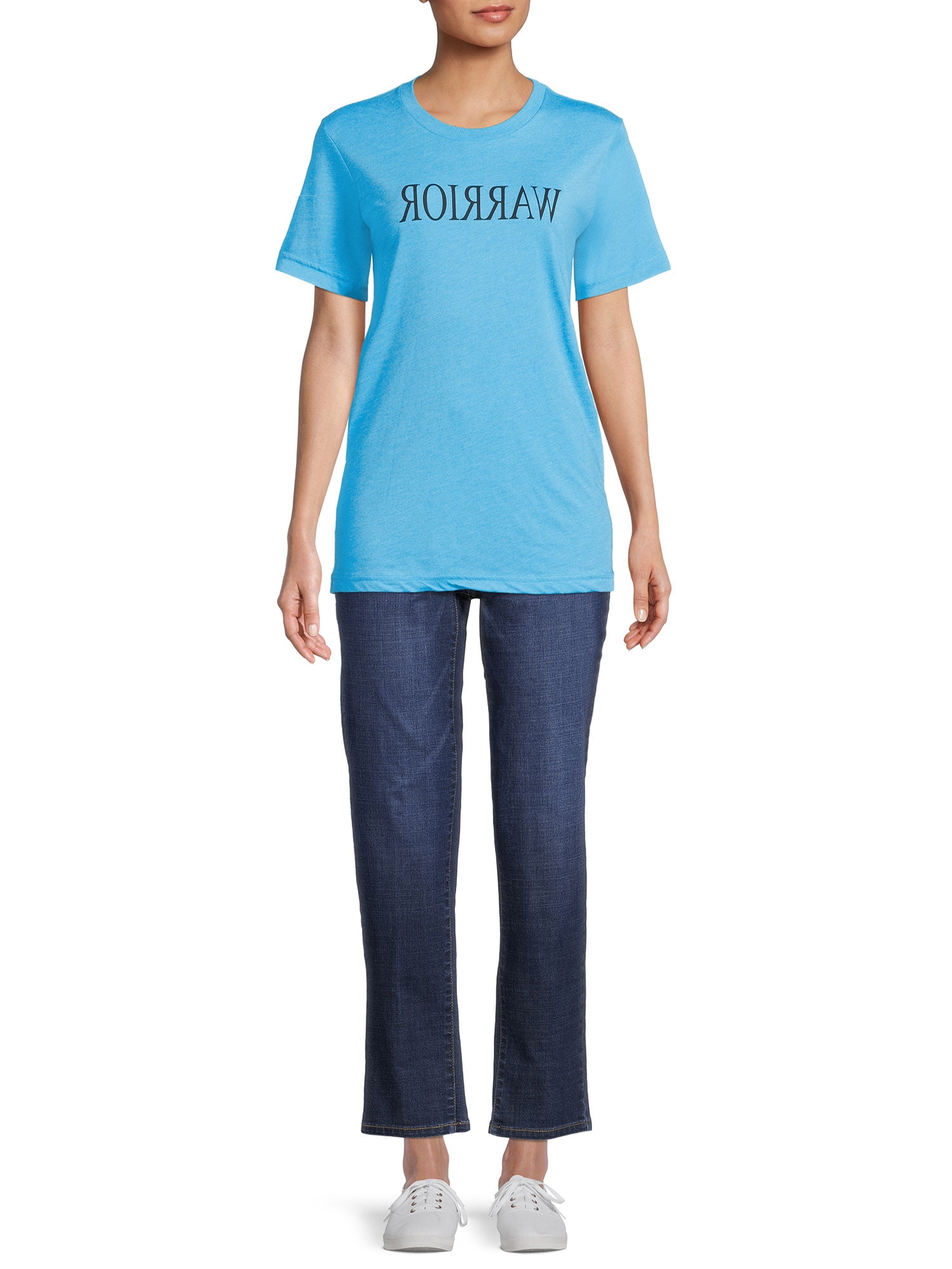 Off The Grid Women's Warrior Reverse Letter Tee