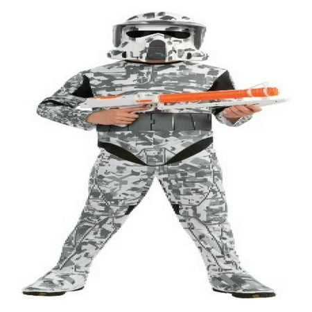 Star Wars The Clone Wars, Child's Costume And Mask, Arf Trooper Costume, Medium (Ages 5 to 7)