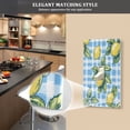 thumbnail image 5 of Yayeee Duplex Wall Plate 1-Gang 4.5"x2.7" Home Receptacle Light Switch Decorative Outlet Cover, Cartoon Plaid Lemon, 5 of 7