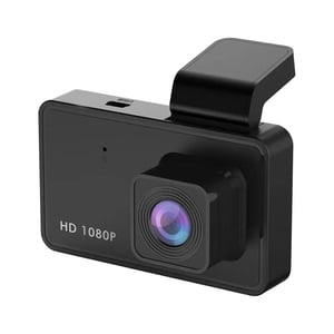 Kieccall Front-Facing Dash Cam - 3-Inch IPS Écran & 480P HD, Vision nocturne, G-Sensor, Enregistrement de boucles & Détection des mouvements pour la sécurité de base de la conduite
