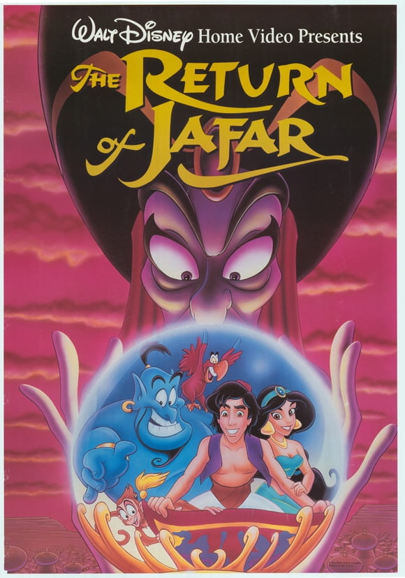 The Return of Jafar movie POSTER (Style A) (11" x 17") (1994