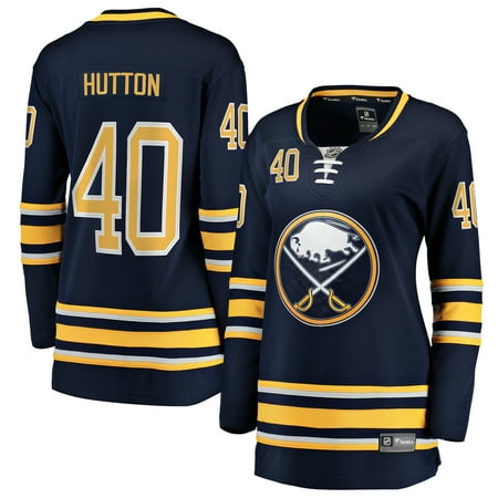 Carter Hutton Buffalo Sabres Fanatics Branded Women's Home Breakaway Player Jersey -