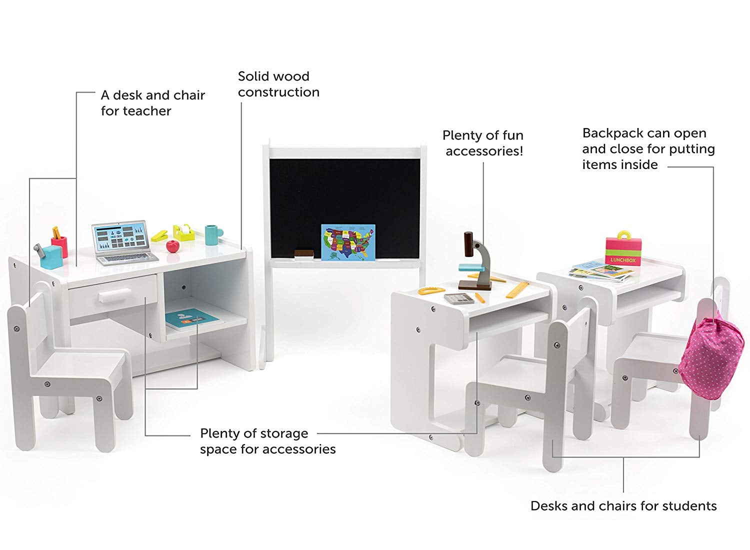 american girl doll desk