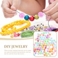 thumbnail image 4 of 500 Pcs Petites Perles Perles Perles Colorées Perles Intercalaires Perles Fabrication de Bijoux Diy, 4 of 8