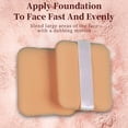 thumbnail image 3 of 1pcs Powder Puff(Skin Color Rectangle),Face Soft Dual Sided Cushion Puff Cosmetic Puff Sponge Powder Wet Dry Makeup Tool, 3 of 6