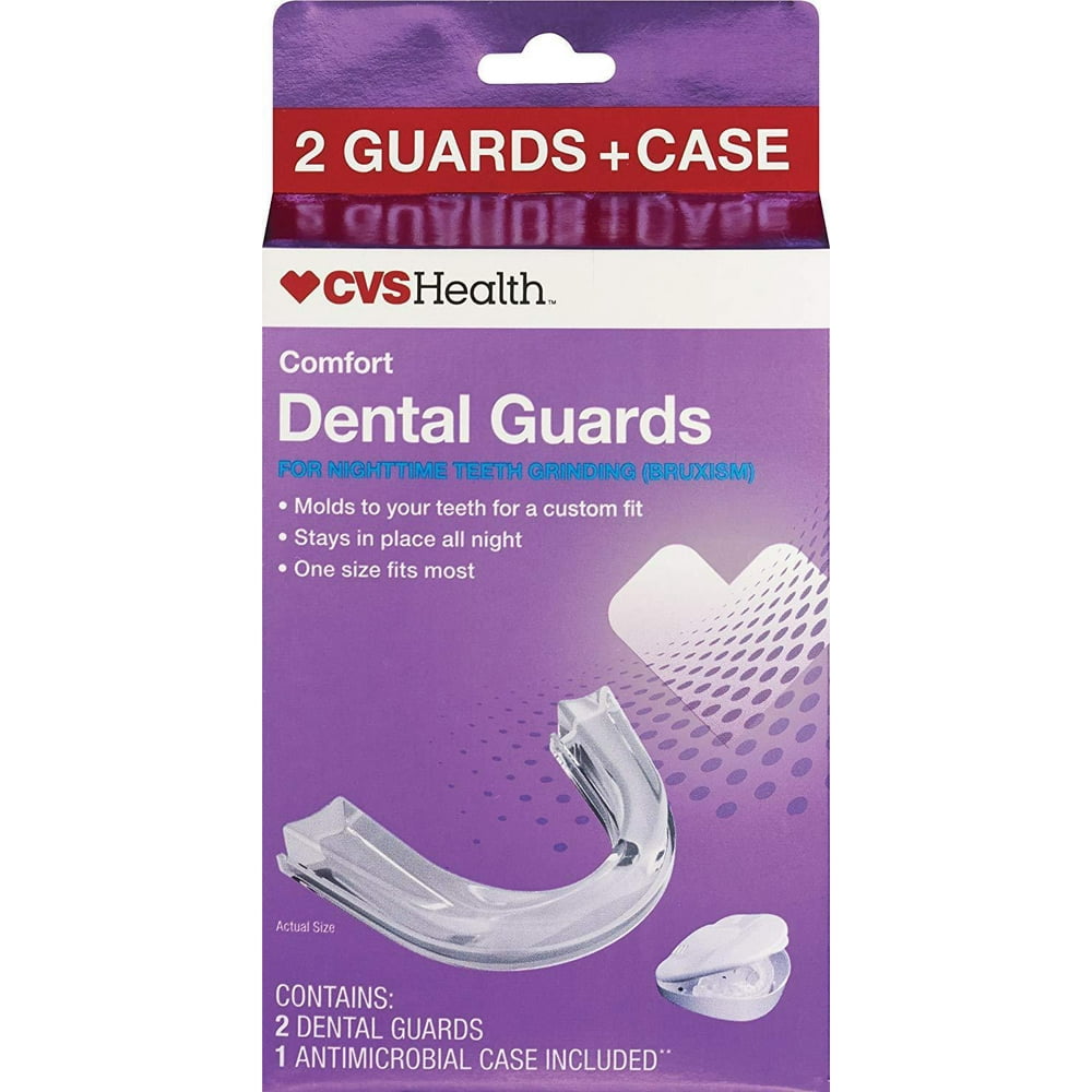 CVS Comfort Dental Guards for NightTime Teeth Grinding 2 Dental Guards