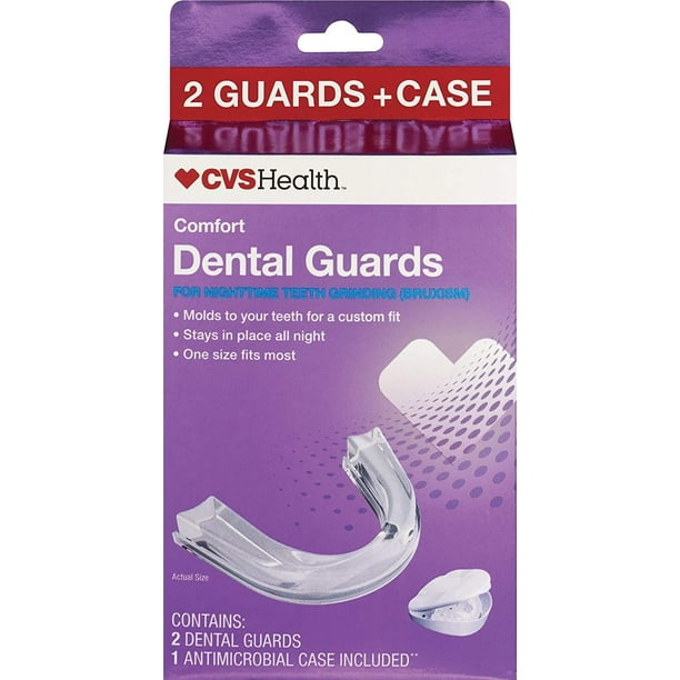CVS Comfort Dental Guards for NightTime Teeth Grinding 2 Dental Guards