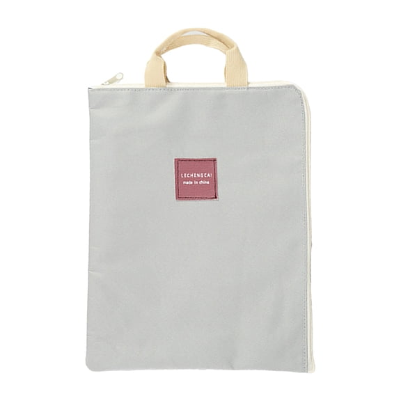 Zipper Multifunctional Multilayer File Bag,Multi Layered Document Bag A Laptop Bag Mobile Phone Canvas Briefcase Under $5 Kilougeis