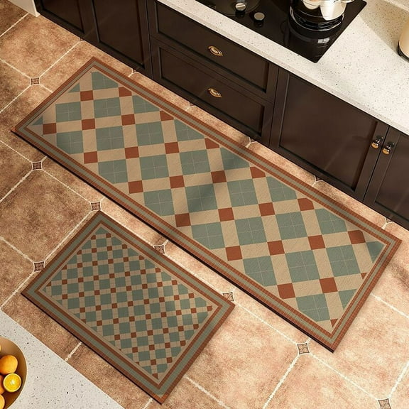 Namzi Bathroom Rug Mat , Non-Slip Plush Shaggy Bath Carpet, Machine Wash Dry, Bath Mats for Bathroom Floor, Tub and Shower, Bathroom Runner Bathmat Accessories Decor 15*23inch (C)