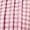 Pink, variant on Womens 3/4 Sleeve Tops Cotton Linen Button Down Shirts Checked Print V Neck Pleated Casual Loose Blouses Roll Up Sleeve Shirt