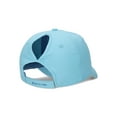 thumbnail image 3 of Frogg Toggs Women's Chilly Pro Performance Cooling Ponytail Cap | Pool Blue, 3 of 4