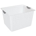 thumbnail image 2 of Sterilite Deep Ultra Storage Bin Organizer Basket (6 Pack) & Small (12 Pack), 2 of 12