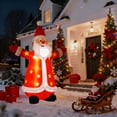 thumbnail image 3 of 8.5FT Tall Christmas Inflatables Outdoor Decorations Blow Up Waving Santa Claus with Built-in LEDs for Christmas Indoor Outdoor Yard Lawn Garden Decorations, 3 of 9