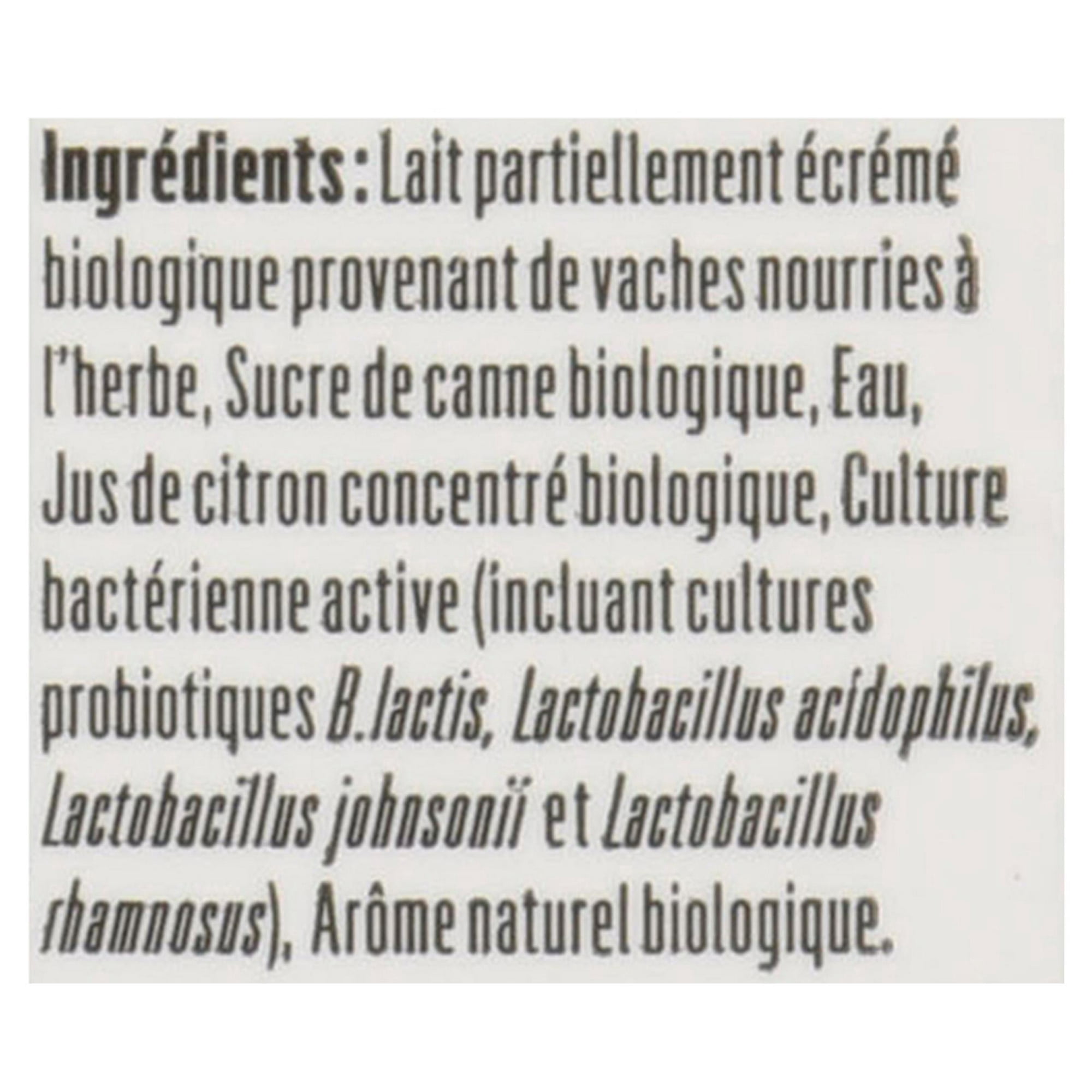 Olympic Kéfir Biologique 1 % à la Vanille