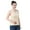 Beige XXL, variant on Winter Women Thermal Vest Seamless Double-sided Plush Fast Temperature Lock Round Neck Slim Fit Elastic Sleeveless Inner Wear Bottoming Tank Top